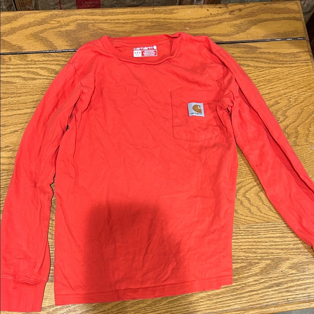 Carhartt Bright Red Pocket Tee